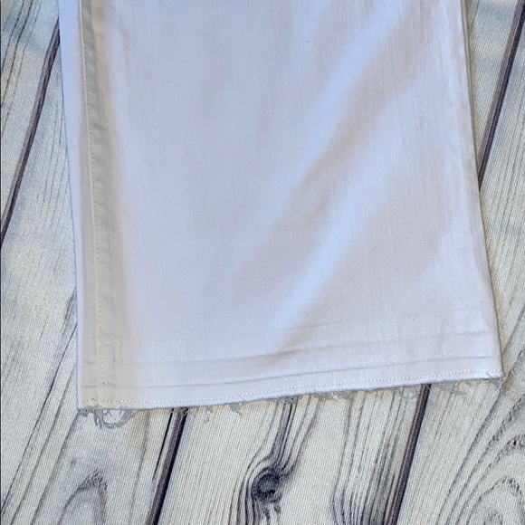 NINE WEST WOMEN'S SOPHIA CROP JEANS IN WHITE SIZE 8 - Picture 4 of 9